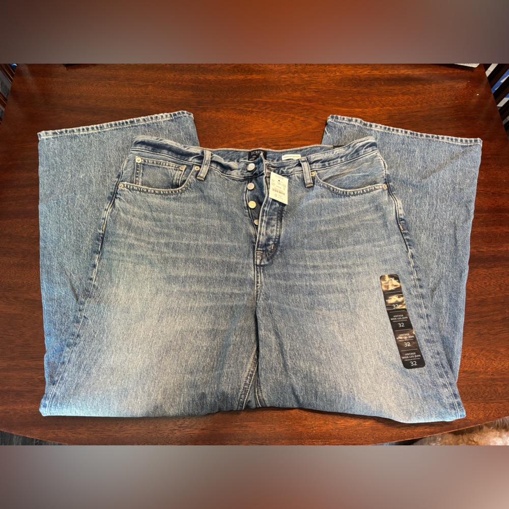 JCrew Wide Leg Jeans